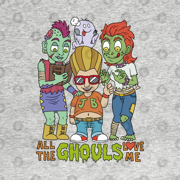 All the Ghouls Love me Halloween Gift by Konnectd